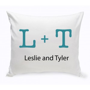 JDS Personalized Gifts Personalized Unity Typeset Cotton Throw Pillow JMSI2694